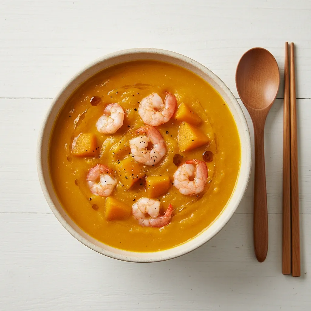 クリームスープパスタ