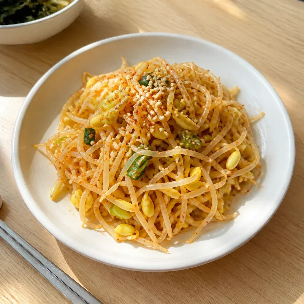 柔らかなミツバの和え物