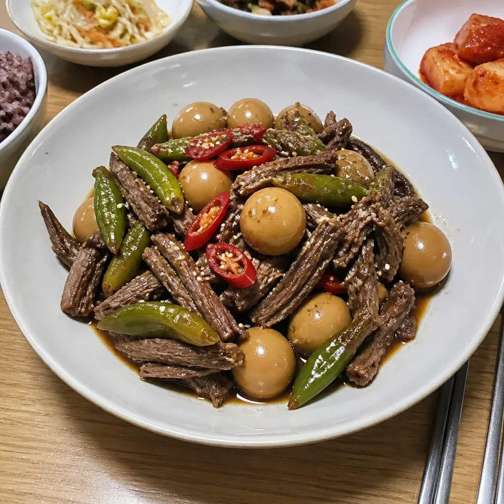 ソルラル牛肉の醤油煮込み インスタントポット料理