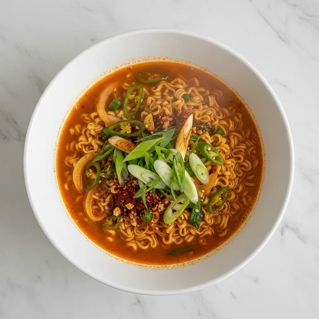 超簡単チャンポンラーメン